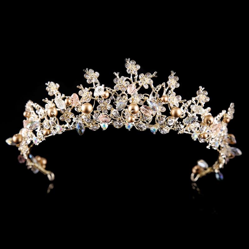 Big Vintage Pearl Rhinestone Quinceanera Crown Red Green Black Crystal Wedding Pageant Tiara For Bride Hair Accessories
Big Vintage Pearl Rhinestone Quinceanera Crown Red Green Black Crystal Wedding Pageant Tiara For Bride Hair Accessories