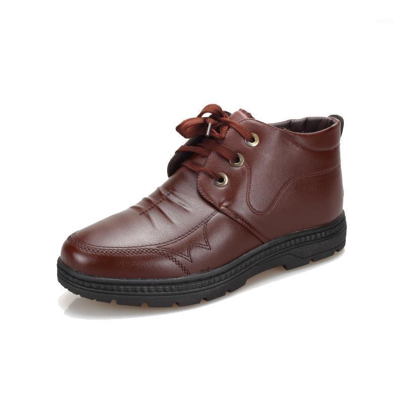 Ankle Boot for Men Winter Shoes Men Leather Boot Snow Boots Casual Winterboots Father New Non-slip Warm Waterproof Shoes1, Brown
Ankle Boot for Men Winter Shoes Men Leather Boot Snow Boots Casual Winterboots Father New Non-slip Warm Waterproof Shoes1, Brown