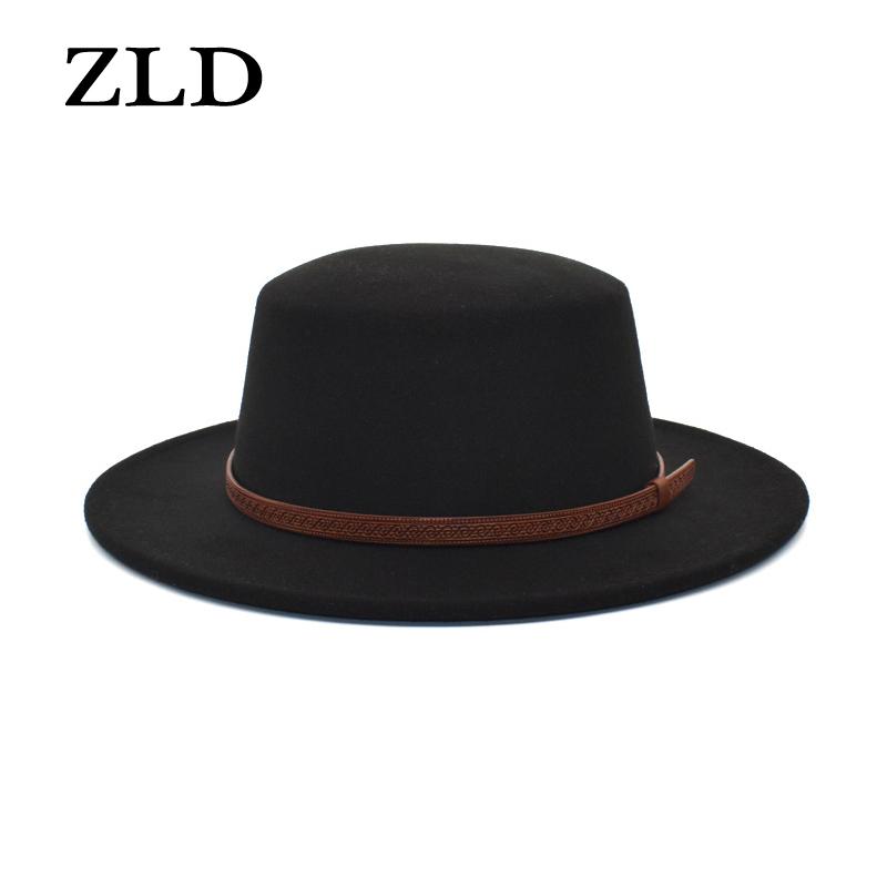 ZLD New fashion Fedoras hat man women classice vintage hats gentlema Jazz hat casual ladies cowboy cap outdoor Winter caps, Black
ZLD New fashion Fedoras hat man women classice vintage hats gentlema Jazz hat casual ladies cowboy cap outdoor Winter caps, Black