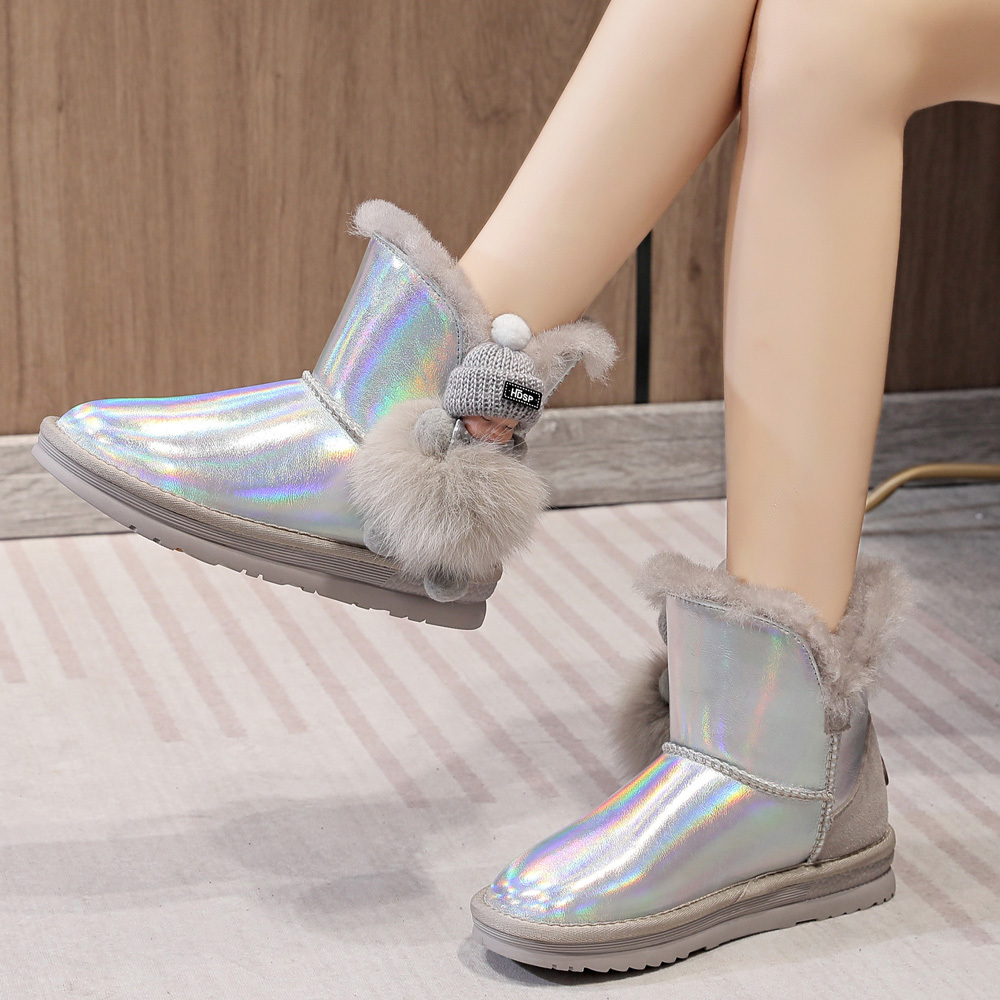 Botas couro genuno neve apartamentos pele inverno sapatos plataforma quente de tornozelo feminino bonito 43FY, Silver coin
Botas couro genuno neve apartamentos pele inverno sapatos plataforma quente de tornozelo feminino bonito 43FY, Silver coin