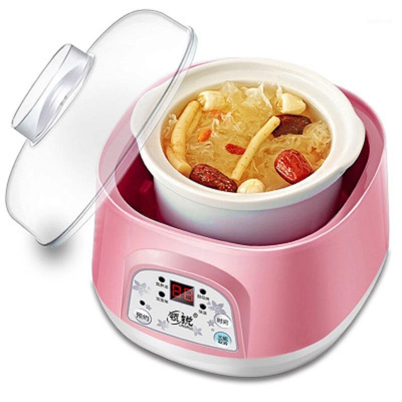 220V Electric Slow Cooker Water Stew Pot Smart Reservation+Timing Electric Slow Cooker Automatic Insulation Anti-dry 0.7L 120W1
220V Electric Slow Cooker Water Stew Pot Smart Reservation+Timing Electric Slow Cooker Automatic Insulation Anti-dry 0.7L 120W1