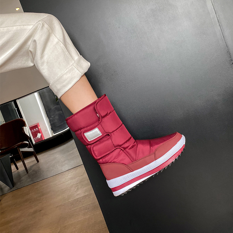 2021 Russian Winter Dwaterproof Water Down Cloth Breeches Warm Women Boots Platform Imitation Hair-lined Lamb 91TO, Red
2021 Russian Winter Dwaterproof Water Down Cloth Breeches Warm Women Boots Platform Imitation Hair-lined Lamb 91TO, Red