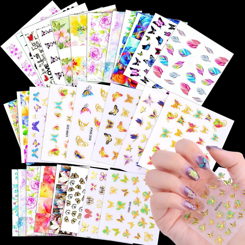 35PC Nail Art Stickers Mixed Flower Floral Butterflies Designs Water Transfer Decals Stickers Manicure Nail Art Decoration, 35pcs random style
35PC Nail Art Stickers Mixed Flower Floral Butterflies Designs Water Transfer Decals Stickers Manicure Nail Art Decoration, 35pcs random style