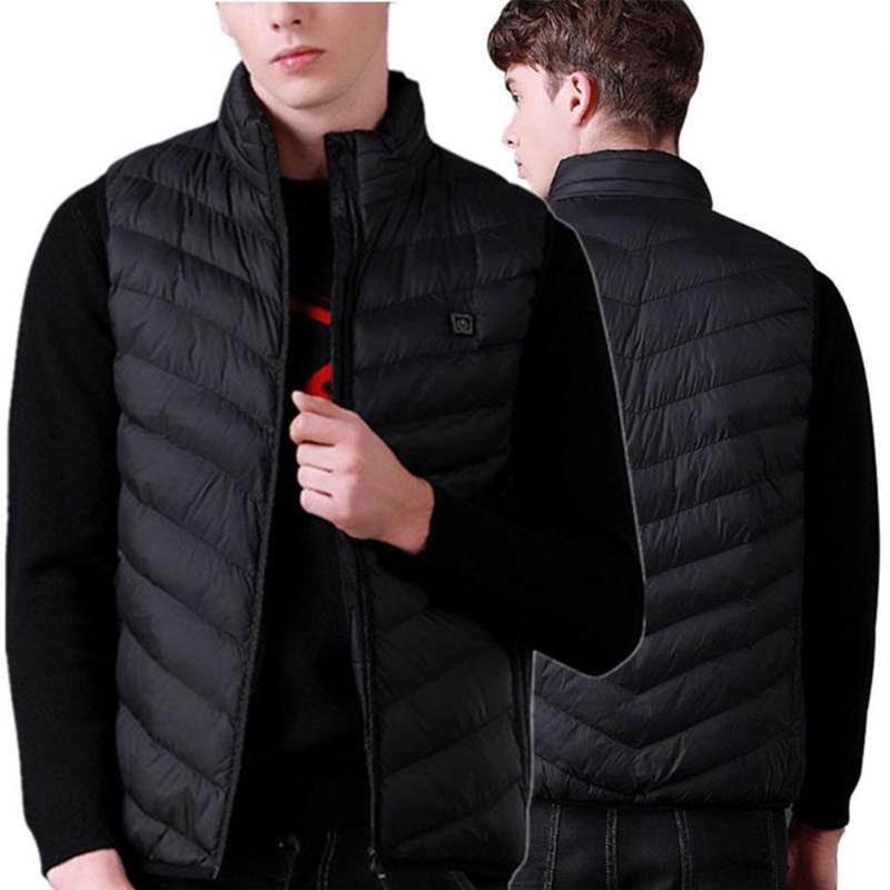 Upgraded Men Women USB Charging electric Heated Vest Clothing Coat Winter Pad Body Warm Warmer heating Skiing Jacket coat
Upgraded Men Women USB Charging electric Heated Vest Clothing Coat Winter Pad Body Warm Warmer heating Skiing Jacket coat