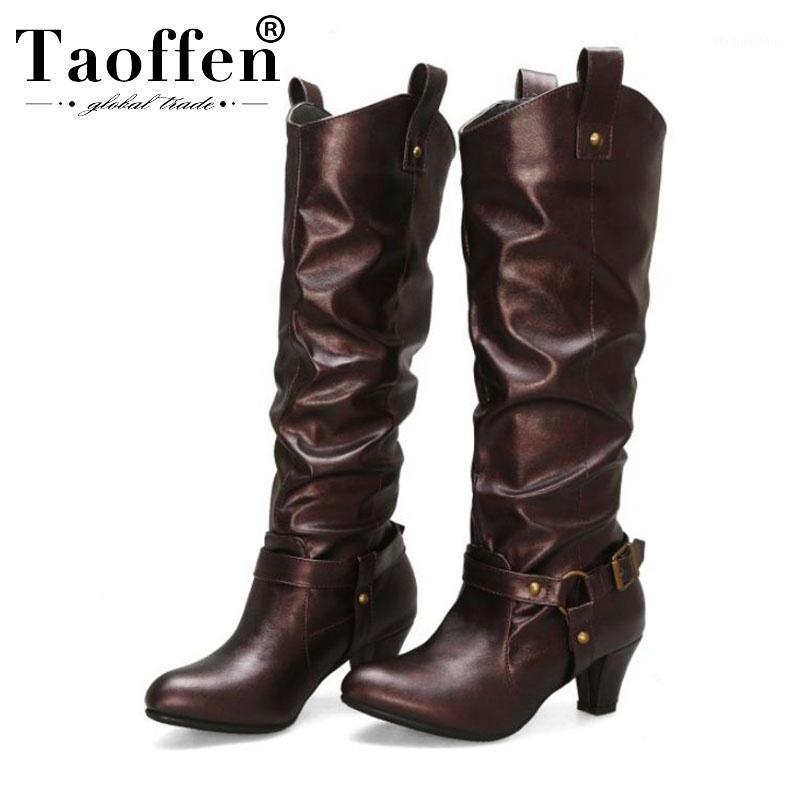 Taoffen Western Style Retro Pointed Toe Winter Boots Buckle Sexy Ladies Leisure Simple Shoes Woman Footwear Botas Size 34-431, Black
Taoffen Western Style Retro Pointed Toe Winter Boots Buckle Sexy Ladies Leisure Simple Shoes Woman Footwear Botas Size 34-431, Black