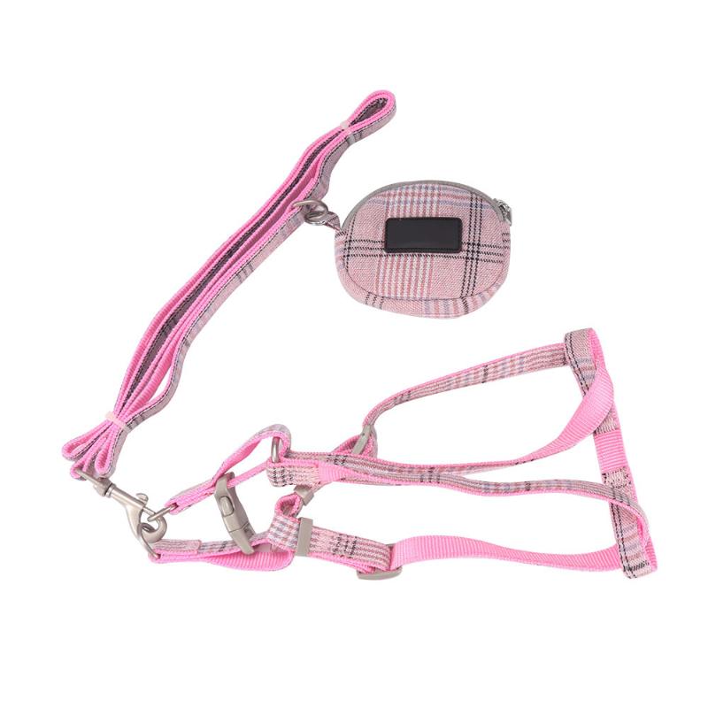 Pet Dog Collar Harness Leash Adjustable Size Nylon Dog Leash With Snack Bag Pet Traction Collar Harness Belt
Pet Dog Collar Harness Leash Adjustable Size Nylon Dog Leash With Snack Bag Pet Traction Collar Harness Belt