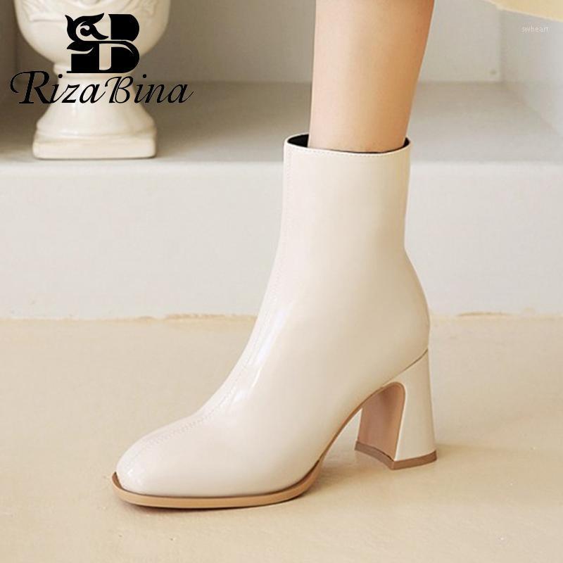 RIZABINA New Women Fashion Ankle Boots Square Toe Zipper Thick High Heel Outdoor Boots Ladies Footwear Autumn Plus Size 34-431, Beige
RIZABINA New Women Fashion Ankle Boots Square Toe Zipper Thick High Heel Outdoor Boots Ladies Footwear Autumn Plus Size 34-431, Beige