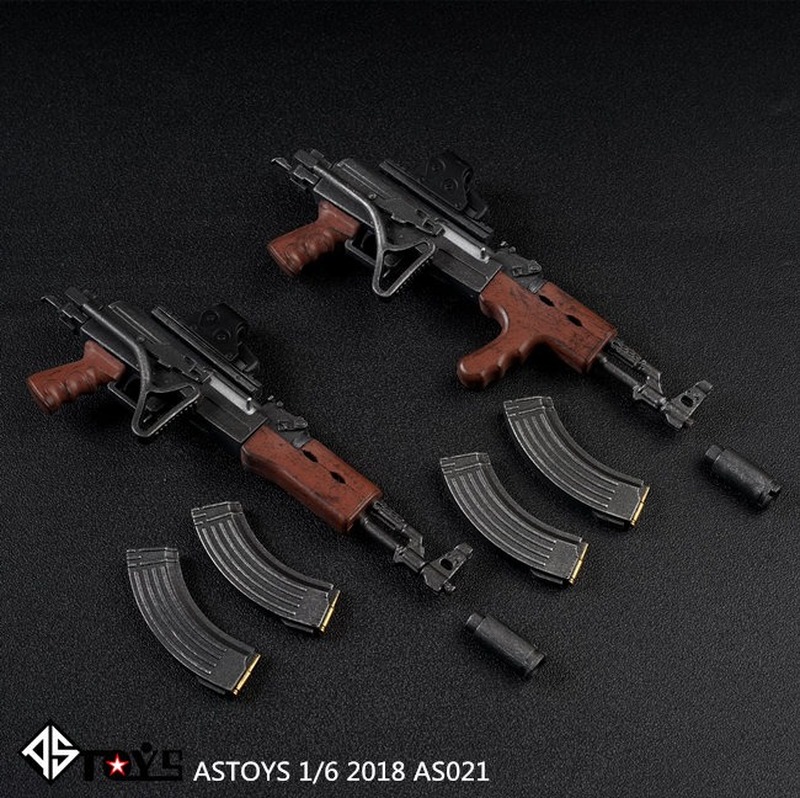 1/6 Scale AK Series Wood Grain with Butt AK47 Tactical Weapon Rifle Gun Model Toys Fit 12&quot; Soldier Action Figure Dolls DIY от DHgate WW