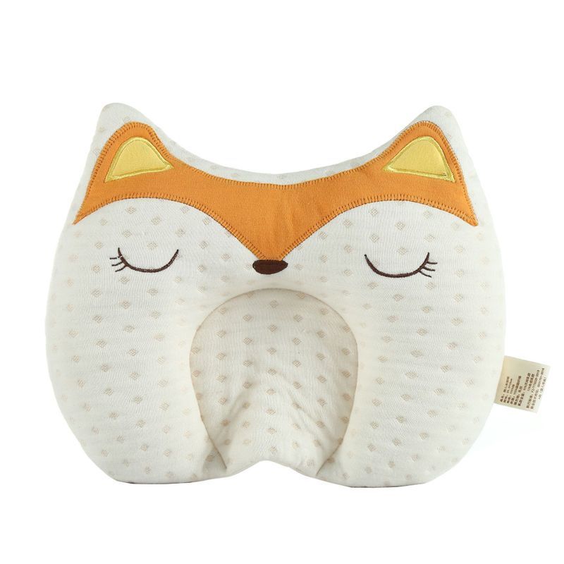 Baby Pillow Newborn Infant Latex head pillows Cute Cartoon Kids Breathable Corrective Sleeping Pillow Anti Flat Head in 2020 LJ201014