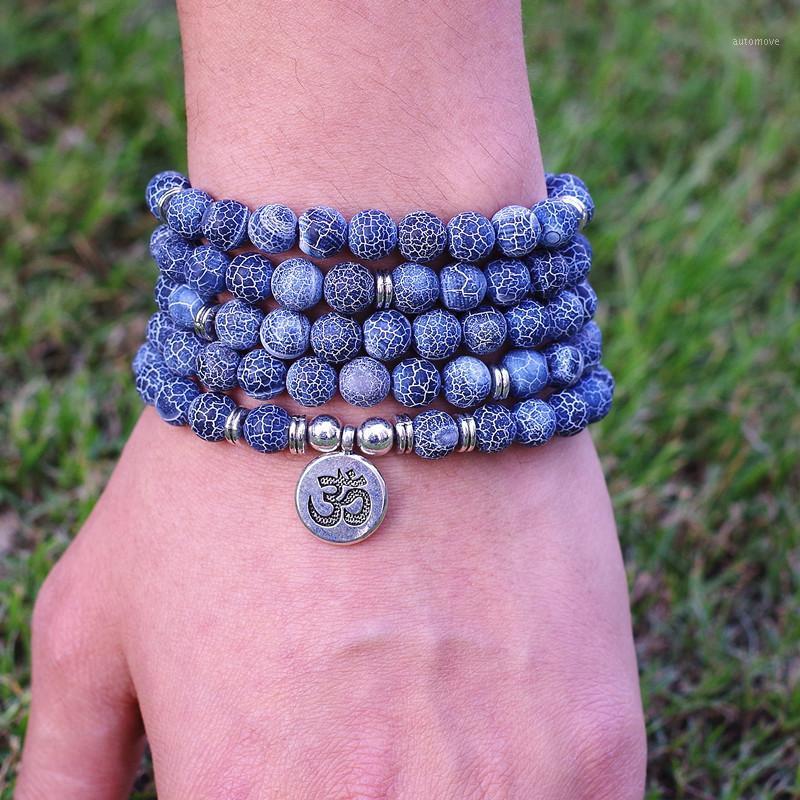 Women Men jewelry 8mm Natural Stone Beads Tibetan OM Charm Strand Bracelet 108 Mala Beads Yoga Chakra Bracelet or Necklace1
Women Men jewelry 8mm Natural Stone Beads Tibetan OM Charm Strand Bracelet 108 Mala Beads Yoga Chakra Bracelet or Necklace1