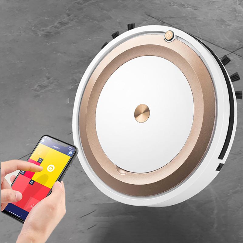 Robot Vacuum Cleaner with The App Remote Control Automatic Vacuum Cleaner Pet Hair Home Dry Wet Sweep and Wet Mopping Cleaning
Robot Vacuum Cleaner with The App Remote Control Automatic Vacuum Cleaner Pet Hair Home Dry Wet Sweep and Wet Mopping Cleaning