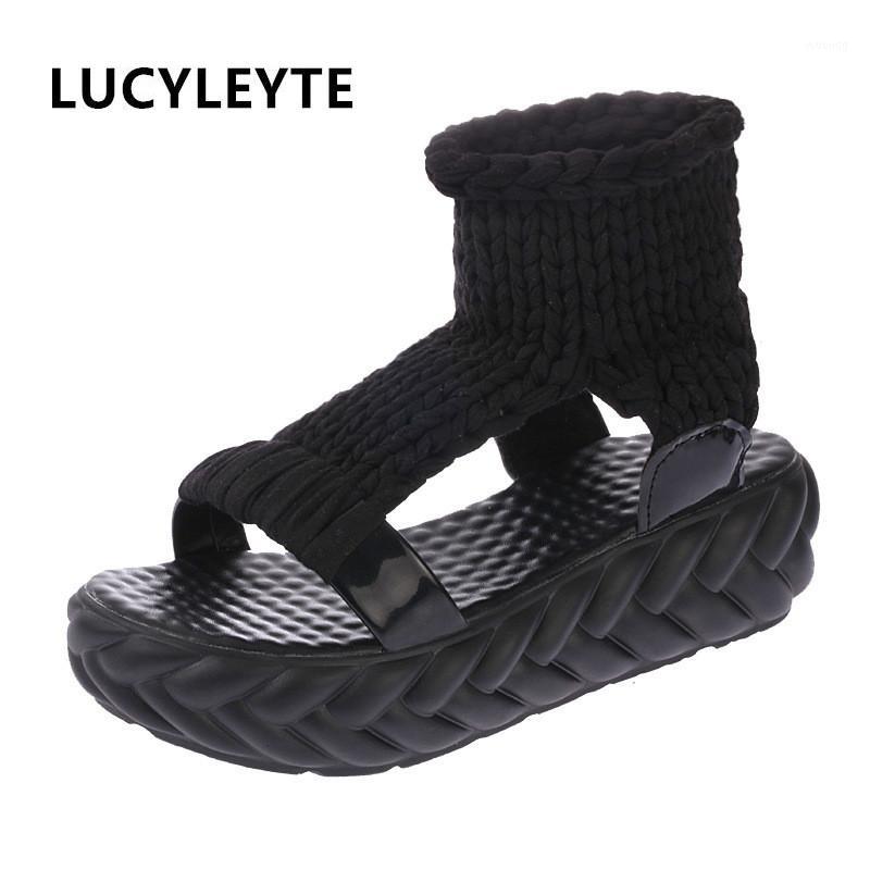 Comfortable Casual Wool Women's Summer Sandals 2018 New Arrival Knit Platform Shoes Candy Color Wedge Sandalias1, Brown
Comfortable Casual Wool Women's Summer Sandals 2018 New Arrival Knit Platform Shoes Candy Color Wedge Sandalias1, Brown