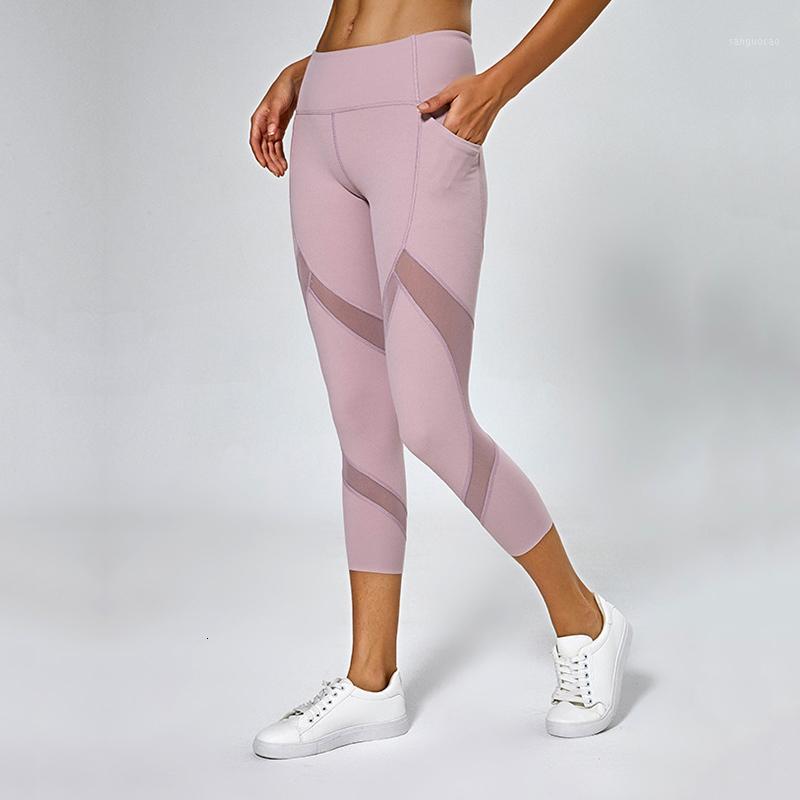 Women Mesh Panels Yoga Pants Naked-Feel High Waist Fitness Sport Cropped Leggings Squatproof Side Pocket Gym Crops Yoga Leggings1, Black
Women Mesh Panels Yoga Pants Naked-Feel High Waist Fitness Sport Cropped Leggings Squatproof Side Pocket Gym Crops Yoga Leggings1, Black