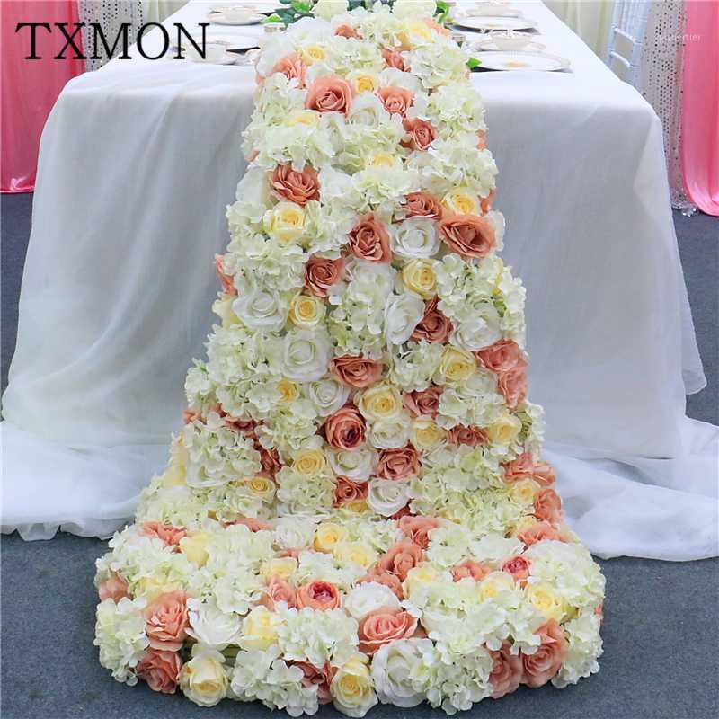 Wedding decoration rose Hydrangea trailing flower row simulation flower high grade Hotel decoration artificial customized1, Pink
Wedding decoration rose Hydrangea trailing flower row simulation flower high grade Hotel decoration artificial customized1, Pink
