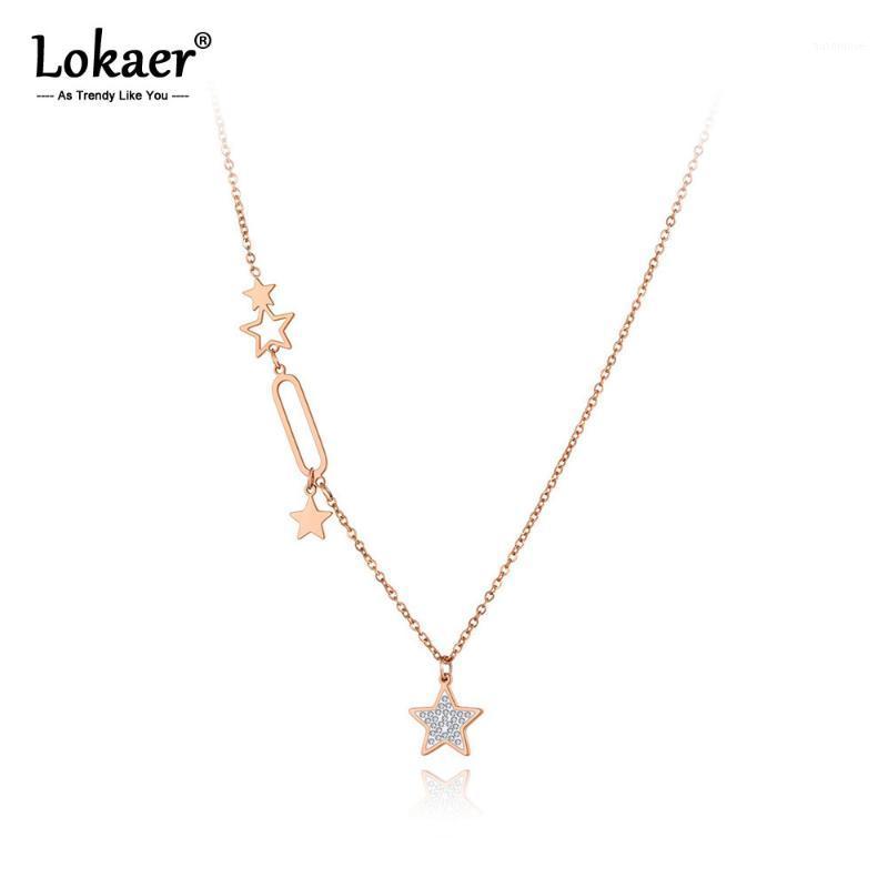 lokaer original design stainless steel star charm choker necklaces for women fashion cz crystal geometry pendant necklace n202391, Silver
lokaer original design stainless steel star charm choker necklaces for women fashion cz crystal geometry pendant necklace n202391, Silver