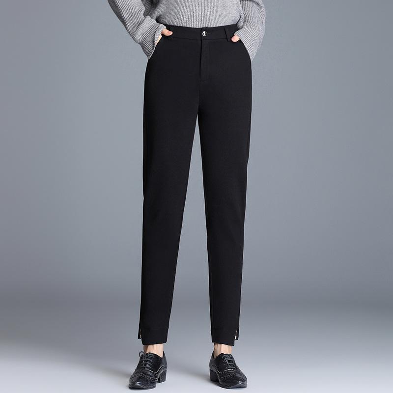 2020 New Autnmn Winter Women Pants Fashion Woolen Warm Harem High Waist Soild Silm Casual Ankle Length Pants, Black
2020 New Autnmn Winter Women Pants Fashion Woolen Warm Harem High Waist Soild Silm Casual Ankle Length Pants, Black