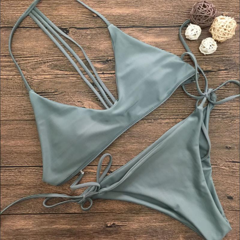 Sexy Bandage Triangle Bikinis Women Summer Beach Push-up Padded Bra Beach Bikini Set Swimsuit Summer Two Piece Swimwear1
Sexy Bandage Triangle Bikinis Women Summer Beach Push-up Padded Bra Beach Bikini Set Swimsuit Summer Two Piece Swimwear1