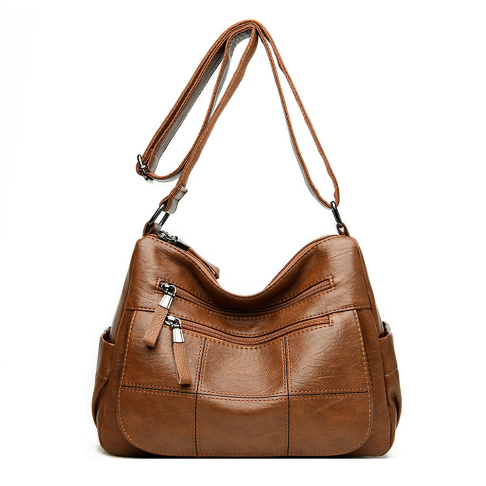 High Quality Purse Leather Luxury Handbags Women Shoulder Bags Designer Crossbody Bag for Women Bag Fashion Female Messenger Bag C1223, Style 1 brown
High Quality Purse Leather Luxury Handbags Women Shoulder Bags Designer Crossbody Bag for Women Bag Fashion Female Messenger Bag C1223, Style 1 brown