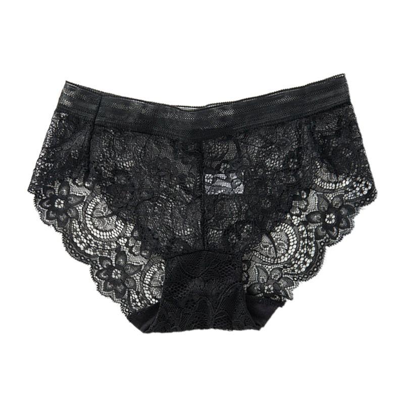 Women Seamless Underwear Mid Rise Hollow Floral Lace Panties Cotton Crotch Brief X3UE
Women Seamless Underwear Mid Rise Hollow Floral Lace Panties Cotton Crotch Brief X3UE