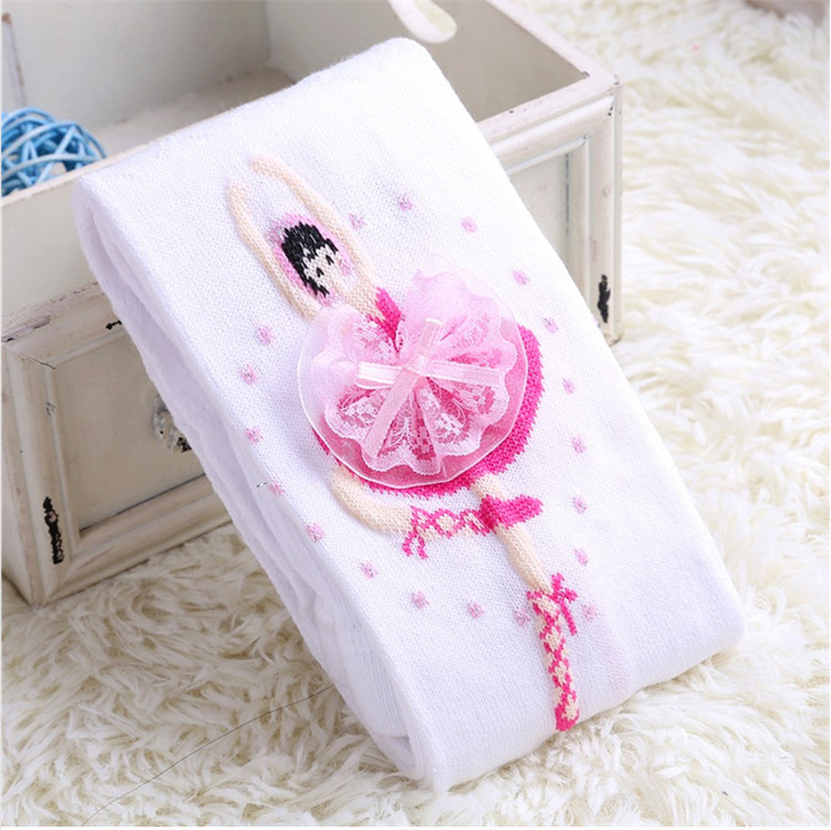 Fashion Kids Girls Leggings Socks Toddler Baby Cartoon Dance Ballet Pantyhose Tights Girl Children Mesh Diamond Shape & Hosiery For 3-10T