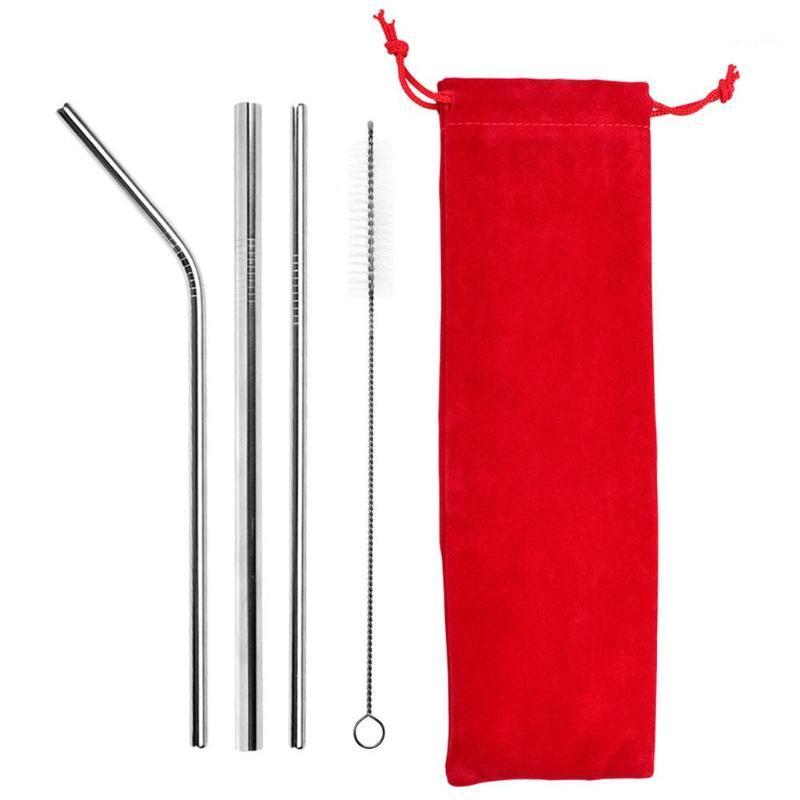 5pcs Stainless Steel Non-toxic Straws Portable Drinking Straws Set Reusable Household Bar Kitchen Supplies with Clean Brush1
5pcs Stainless Steel Non-toxic Straws Portable Drinking Straws Set Reusable Household Bar Kitchen Supplies with Clean Brush1