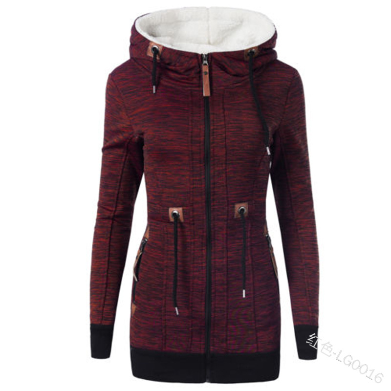 Women Fashion Long Sleeve Slim Fit Hoodies Cardigans Jacket Autumn Winter Warm Zipper Drawstring Thick Cotton Coat, Purple
Women Fashion Long Sleeve Slim Fit Hoodies Cardigans Jacket Autumn Winter Warm Zipper Drawstring Thick Cotton Coat, Purple