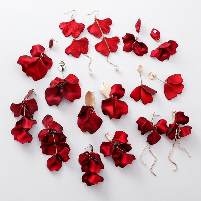 New Fashion Trendy Exaggerate Red Big Acrylic Petal Tassel Statement Dangle Earrings For Female Party Jewelry1
New Fashion Trendy Exaggerate Red Big Acrylic Petal Tassel Statement Dangle Earrings For Female Party Jewelry1
