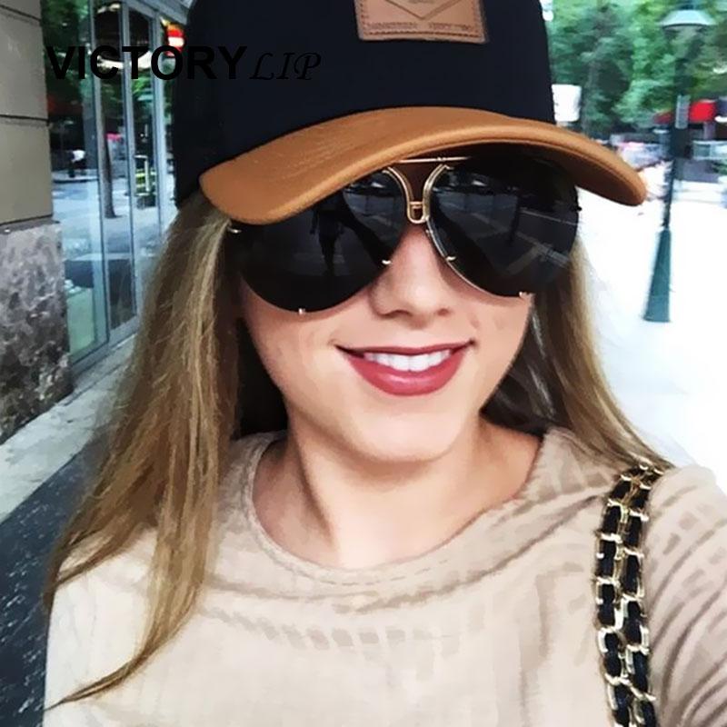 VictoryLip Women Sunglasses Fashion Transparent Brand Designer Sun Glasses Lady Clear Big Metal Frame Hot 2020 Oversizd Cat Eye
VictoryLip Women Sunglasses Fashion Transparent Brand Designer Sun Glasses Lady Clear Big Metal Frame Hot 2020 Oversizd Cat Eye