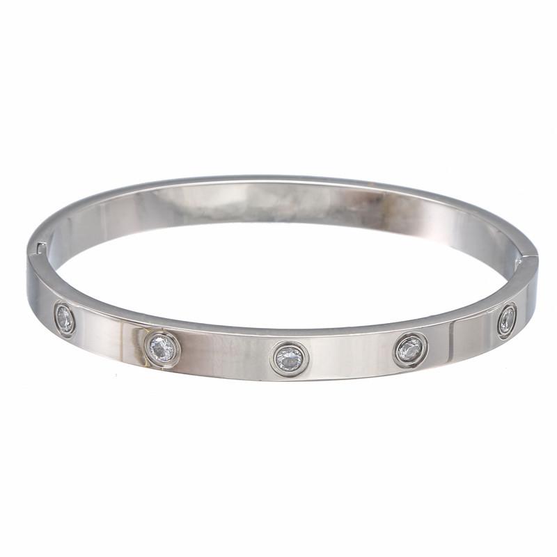 2020Hot Sale Round Stainless Steel Crystal Bracelet Resistant Falling Charm Closed Bangle Unisex Woman Man Wedding Daily Jewelry
2020Hot Sale Round Stainless Steel Crystal Bracelet Resistant Falling Charm Closed Bangle Unisex Woman Man Wedding Daily Jewelry