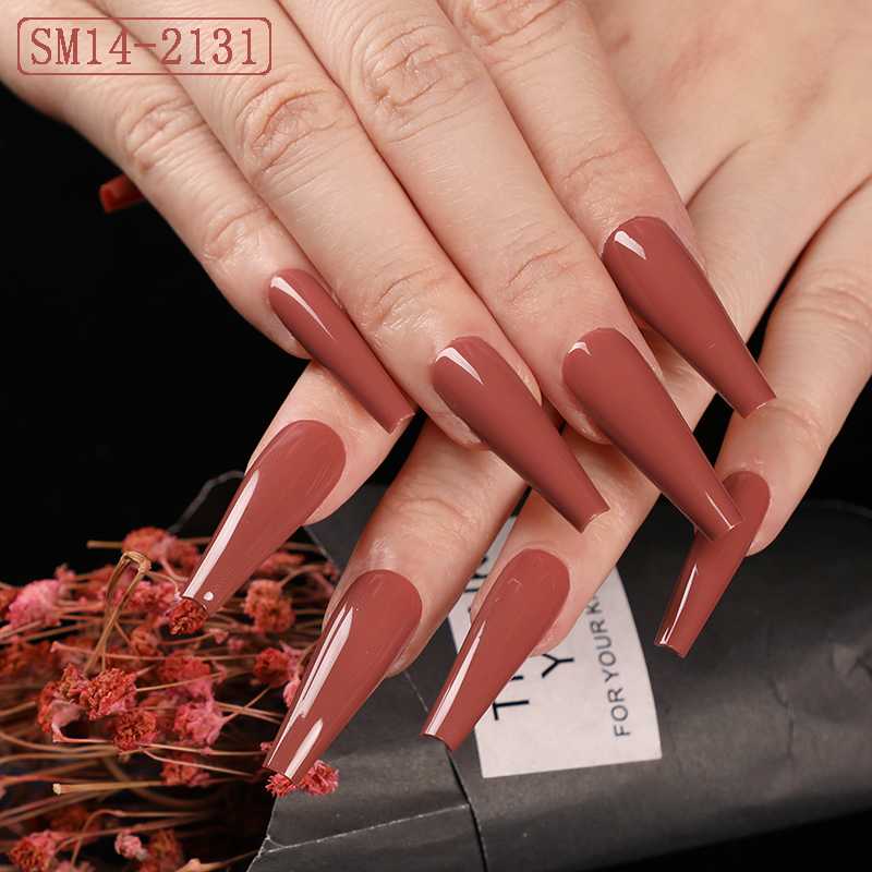 24pcs Classic Fashion New Long Candy Color Ballet Coffin Fake Nails red brown 14-2131, 1pcs
24pcs Classic Fashion New Long Candy Color Ballet Coffin Fake Nails red brown 14-2131, 1pcs