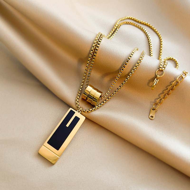 Necklaces Stainless Steel Layered Chain Cross Pendant Necklace Box Link Chain for Men 17-20 Inch Chain for Men Women Boys Girls Jewelry Gift
Necklaces Stainless Steel Layered Chain Cross Pendant Necklace Box Link Chain for Men 17-20 Inch Chain for Men Women Boys Girls Jewelry Gift