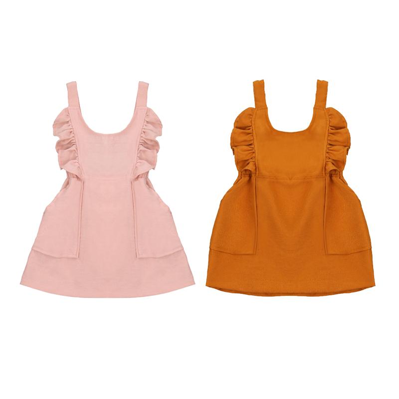 0-24M Autumn Baby Girls Lovely Bib Strap Dress Ruffles Sleeve Solid Backless A-Line Mini Dresses
0-24M Autumn Baby Girls Lovely Bib Strap Dress Ruffles Sleeve Solid Backless A-Line Mini Dresses