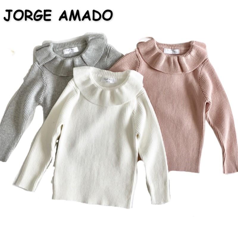 Wholesale 2021 New Spring Girl Sweater Lotus Leaf Collar Waffee Long Sleeve Knitted Cotton Pullover Children Clothes E1771, Beige
Wholesale 2021 New Spring Girl Sweater Lotus Leaf Collar Waffee Long Sleeve Knitted Cotton Pullover Children Clothes E1771, Beige