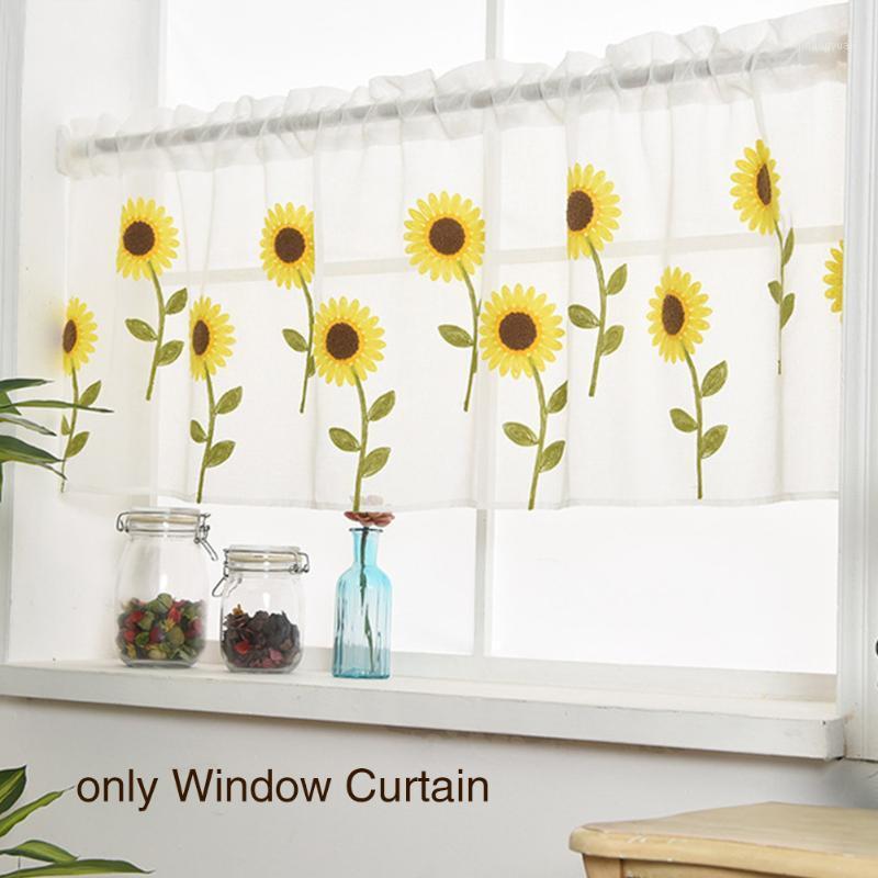 Office Pastoral Style Simple Living Room Window Curtain Thin Bedroom Vertical Hanging Daisy Embroidery Polyester Home Decor1, As pic
Office Pastoral Style Simple Living Room Window Curtain Thin Bedroom Vertical Hanging Daisy Embroidery Polyester Home Decor1, As pic