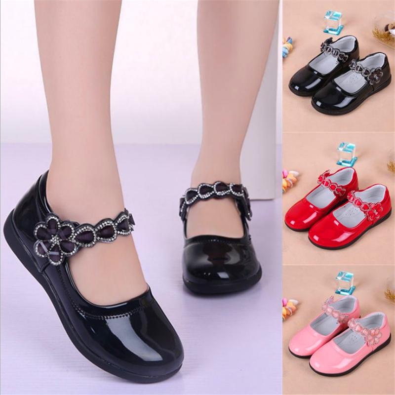 New Listing Girls Shoes Leather Brand Cute Flower Little Kids Shoes For Girls Classic Black White Princess Size26-36, Pink
New Listing Girls Shoes Leather Brand Cute Flower Little Kids Shoes For Girls Classic Black White Princess Size26-36, Pink