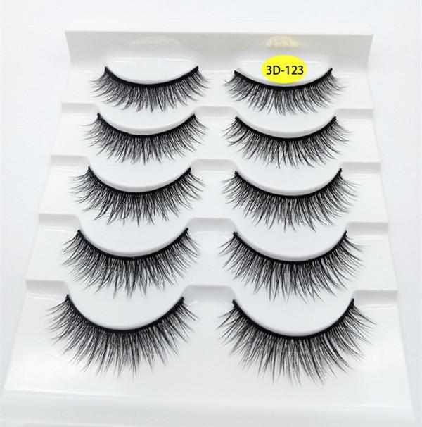 5 pairs of eyelashes natural 3D artificial mink eyelashes thick hand-made full eyelashes, soft mink
5 pairs of eyelashes natural 3D artificial mink eyelashes thick hand-made full eyelashes, soft mink