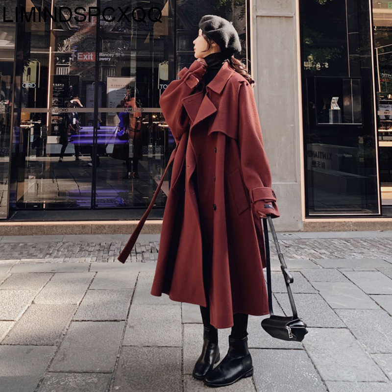Khaki Coat Long Coats Women Solid Winter Cashmere Wool Warm Outerwear Lanes Surcoat Ggxh, Camel
Khaki Coat Long Coats Women Solid Winter Cashmere Wool Warm Outerwear Lanes Surcoat Ggxh, Camel