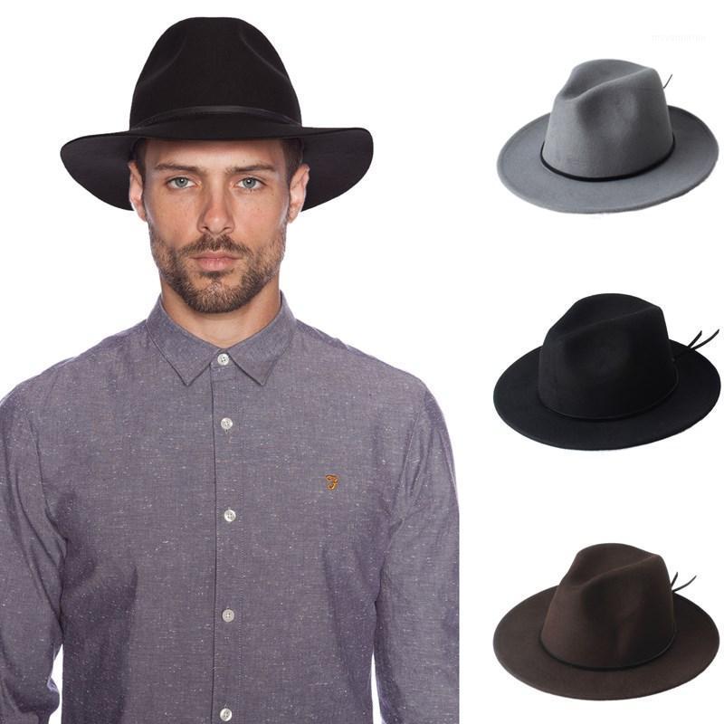 Brand Wool Men's Women's Chapeu Feminino Fedora Hat For Gentleman Laday Woolen Wide Brim Jazz Cap Panama Top Sun Hat 201, Black
Brand Wool Men's Women's Chapeu Feminino Fedora Hat For Gentleman Laday Woolen Wide Brim Jazz Cap Panama Top Sun Hat 201, Black