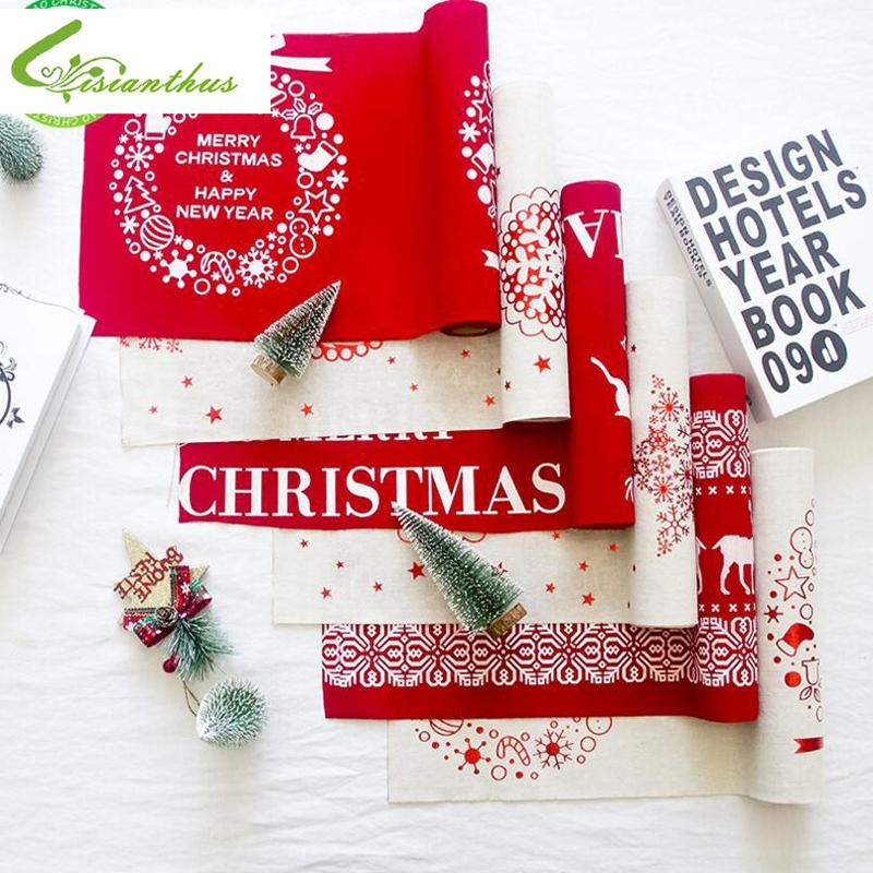 2PCS 28*270cm Christmas Table Runner Mat Tablecloth Christmas Flag Home Party Decorative Santa Claus Tapestry Red Table Runners, C1
2PCS 28*270cm Christmas Table Runner Mat Tablecloth Christmas Flag Home Party Decorative Santa Claus Tapestry Red Table Runners, C1