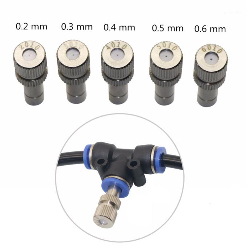 Stainless Steel Fog Mist Nozzle with 6mm Interface Garden Adjustable Low Pressure Spray Misting Nozzle 100 Pcs1, Blue
Stainless Steel Fog Mist Nozzle with 6mm Interface Garden Adjustable Low Pressure Spray Misting Nozzle 100 Pcs1, Blue