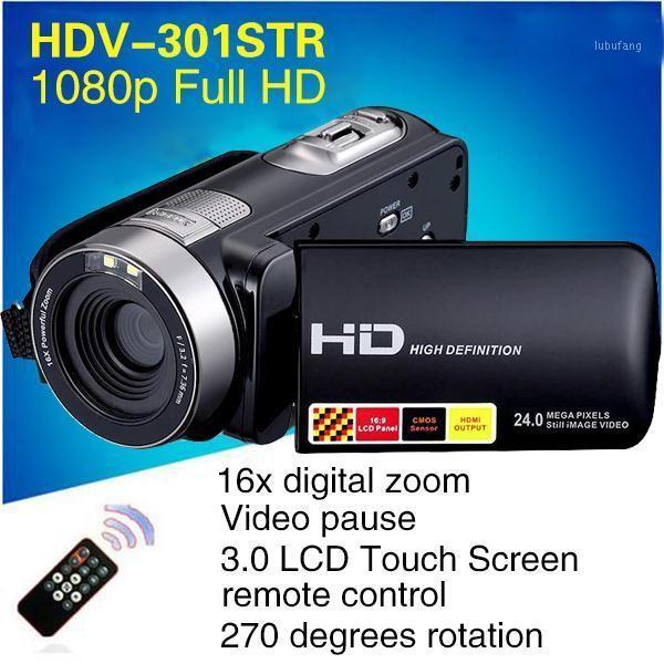 

Night Vision Video Recorder Camcorder Full HD1080P Video Camera Professional 270D Rotation 24MP 3.0'' HD Digital Camera1, As pic