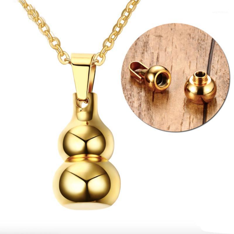 Stainless Steel Cremation Urn Gourd Pendant Necklace Ash Into Gourd Necklaces Jewelry with Filling Kit1
Stainless Steel Cremation Urn Gourd Pendant Necklace Ash Into Gourd Necklaces Jewelry with Filling Kit1