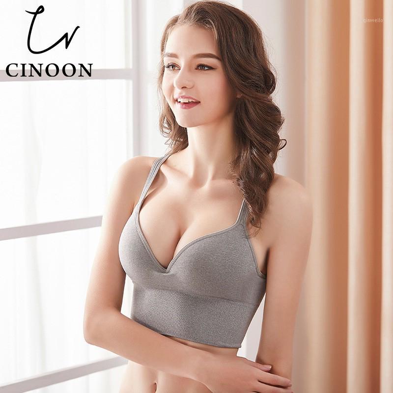 Bras CINOON Sexy Women's Underwear For Women Lingerie Solid Push Up Cotton Tops Wireless Plus Size Bra XXL Sports Vest Bralette1, Black
Bras CINOON Sexy Women's Underwear For Women Lingerie Solid Push Up Cotton Tops Wireless Plus Size Bra XXL Sports Vest Bralette1, Black