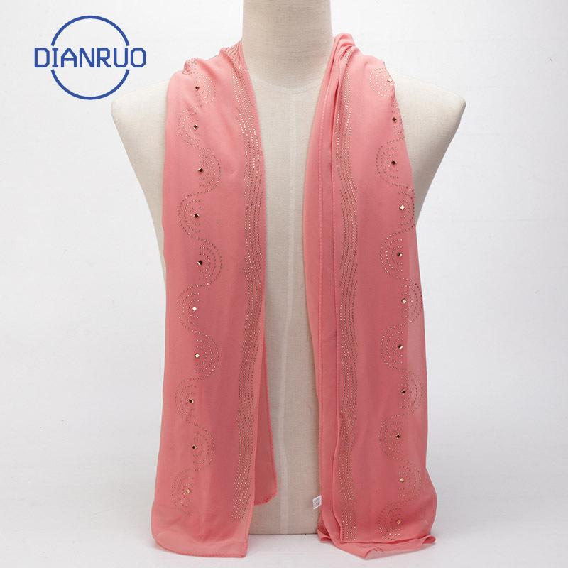 DIANRUO New Arrival Cotton Jersey Muslim Long Scarf Rhinestones Headscarf Islamic Hijab Shawl Arabic Rectangular Headwrap R492
DIANRUO New Arrival Cotton Jersey Muslim Long Scarf Rhinestones Headscarf Islamic Hijab Shawl Arabic Rectangular Headwrap R492