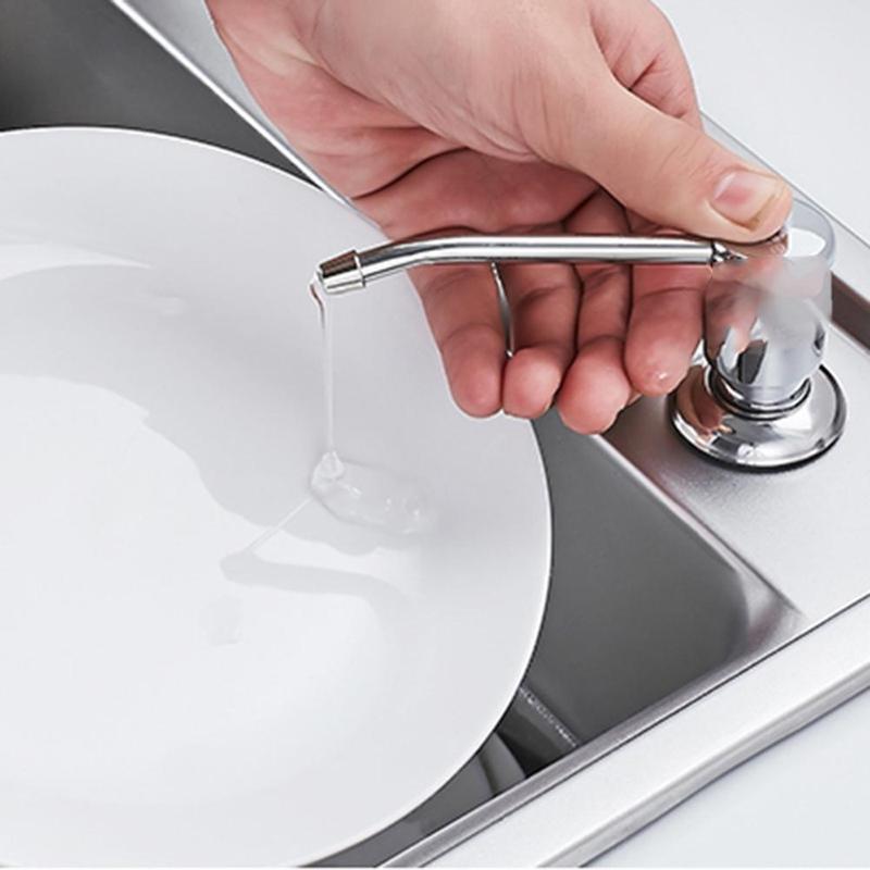 Kitchen Sink Soap Dispenser ABS Plastic Built in Lotion Pump Plastic Bottle for Bathroom and Kitchen Liquid Soap organize 300ml
Kitchen Sink Soap Dispenser ABS Plastic Built in Lotion Pump Plastic Bottle for Bathroom and Kitchen Liquid Soap organize 300ml