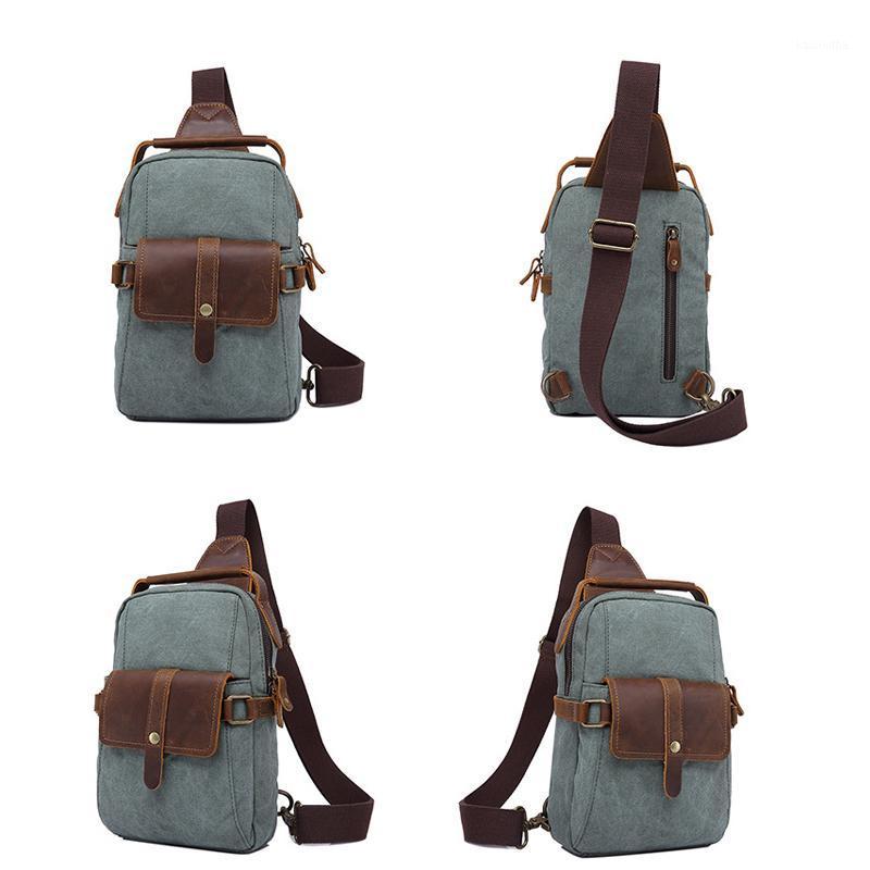 TangDE Men's Genuine Leather Chest Sling Bag Travel Hiking Cross Body Messenger Shoulder Backpack Solid Men Canvas Bag1, Black
TangDE Men's Genuine Leather Chest Sling Bag Travel Hiking Cross Body Messenger Shoulder Backpack Solid Men Canvas Bag1, Black