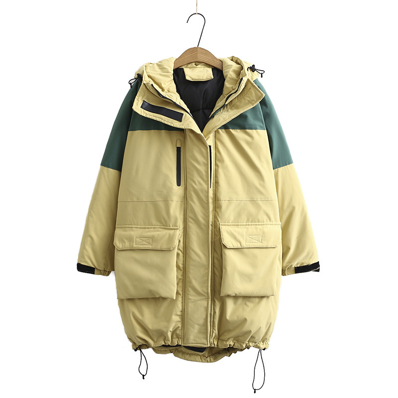 New 2020 Warm Cotton Clothes with Hood for Hot Reep Wind-proof Winter Jacket Women's Parkas W82q, Black
New 2020 Warm Cotton Clothes with Hood for Hot Reep Wind-proof Winter Jacket Women's Parkas W82q, Black