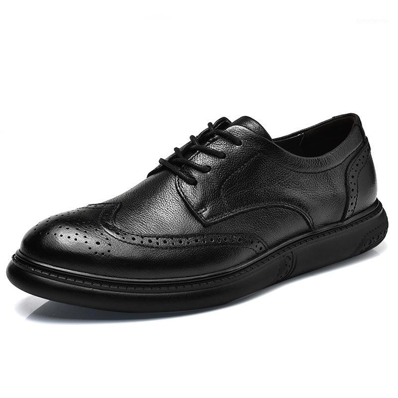 Fashion Brogues Business shoes men Genuine leather wedding Dress shoes men formal classic black leahter Size 461
Fashion Brogues Business shoes men Genuine leather wedding Dress shoes men formal classic black leahter Size 461