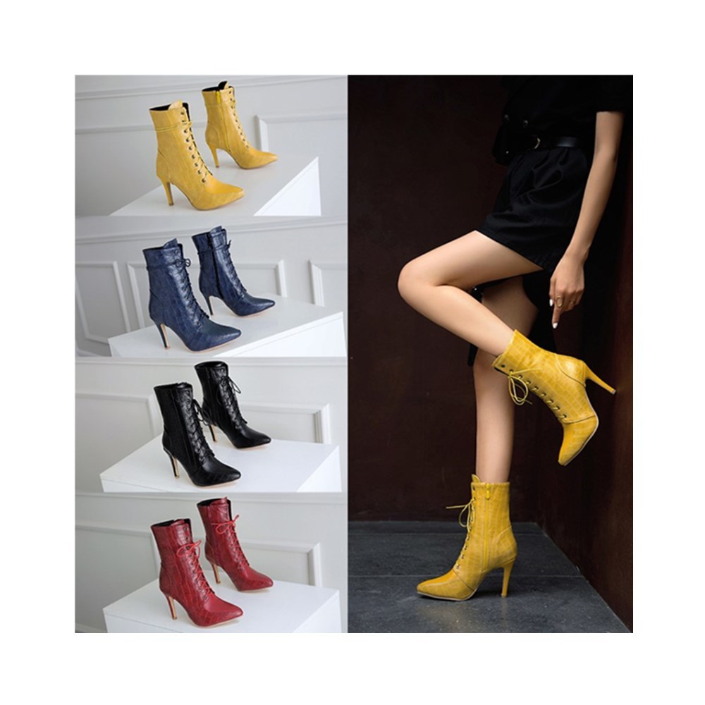 2020 Winter and New Sexy Solid Stiletto Heels Relief. Rent-up to Women's Big 34-50 Boots. 9ms7, Yellow
2020 Winter and New Sexy Solid Stiletto Heels Relief. Rent-up to Women's Big 34-50 Boots. 9ms7, Yellow
