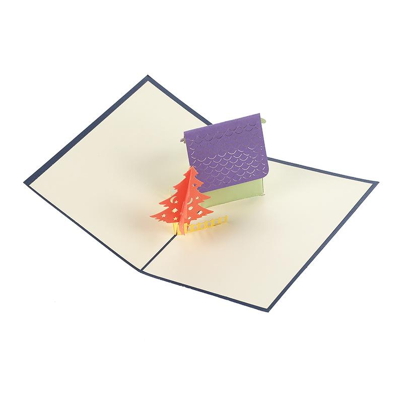 Hot Selling Creative Christmas Section 3D Greeting Cards Creative Simple Exquisite Bronze Holiday Cards
Hot Selling Creative Christmas Section 3D Greeting Cards Creative Simple Exquisite Bronze Holiday Cards